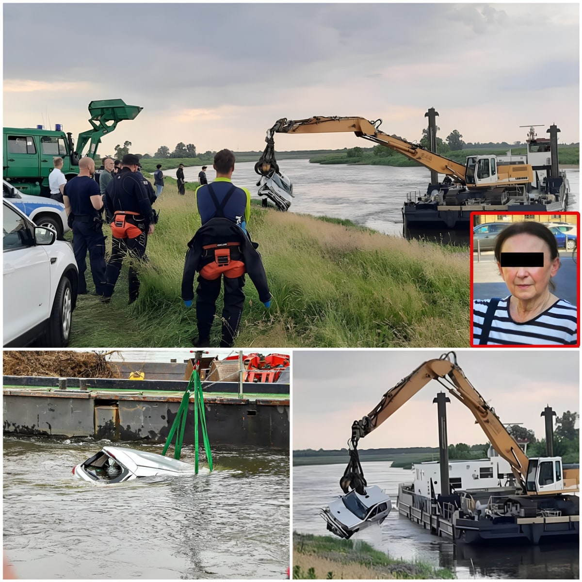Auto und Leiche aus der Elbe geborgen: Dunkle Wahrheit hinter dem Tod einer Frau bei Pretzsch